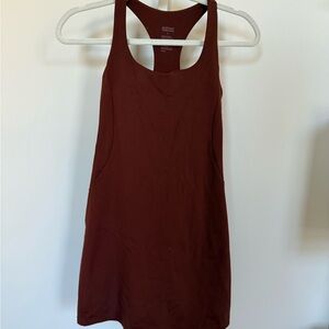 Girlfriend Collective Brown Women's Tennis or pickleball dress